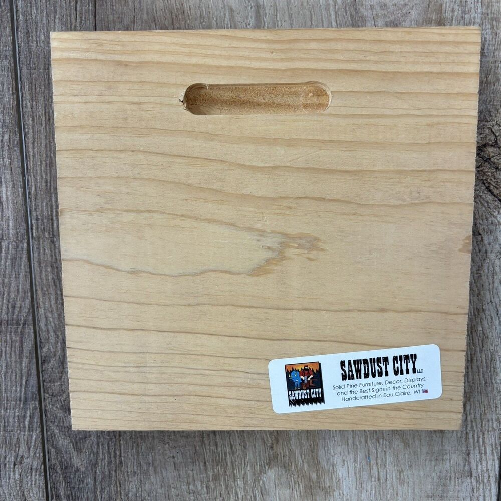Sawdust City Bless This Sweet Baby Wood Blue Nursery Decor Cottagecore Country - Picture 3 of 7